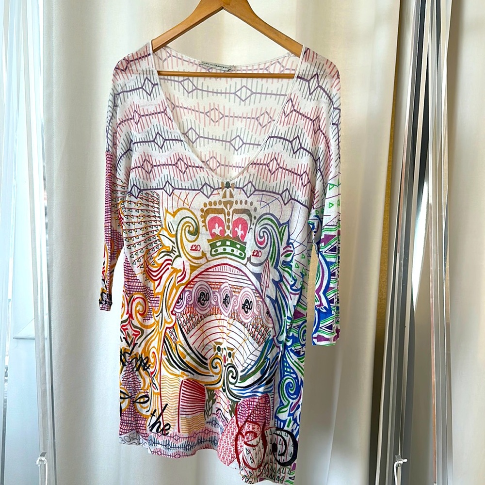 Mary Kantrazou Mini Dress Knit Tunic